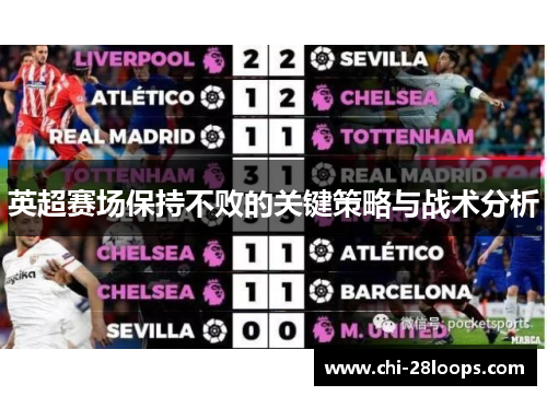 英超赛场保持不败的关键策略与战术分析 英超赛场保持不败的关键策略与战术分析